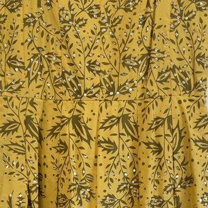 Yoana Barashi for Anthropologie Cotton and Silk Dress